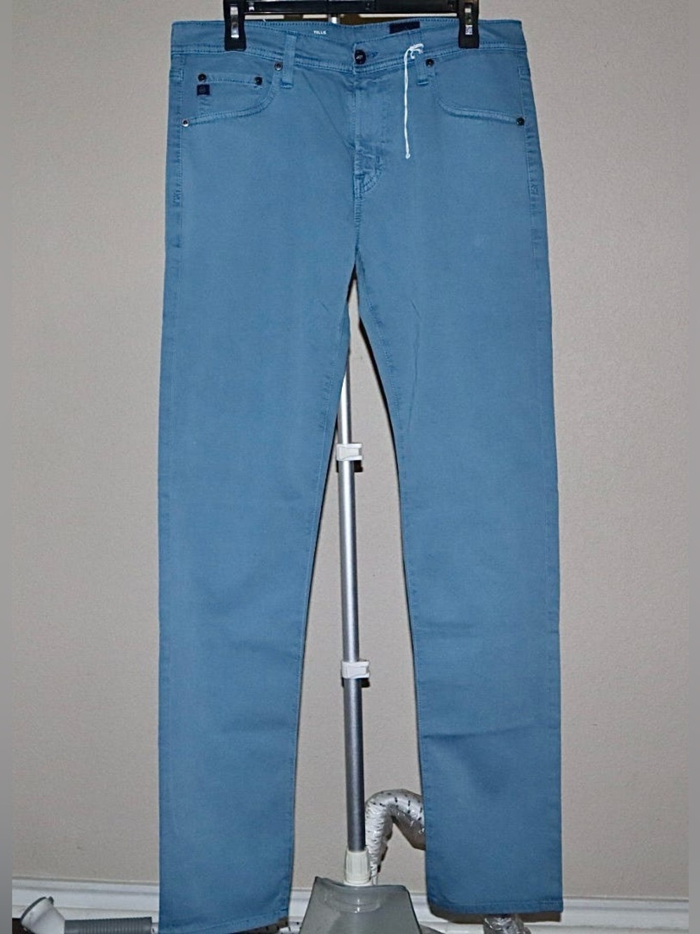Ag Adriano Goldschmied Slim Straight Jeans in Sky Blue